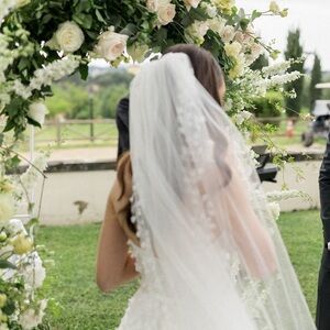 Amsale Cathedral Veil